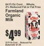 Farmland Organic Milk
