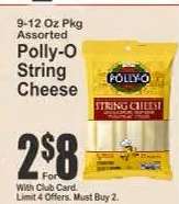 Polly-O String Cheese