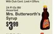 Mrs. Butterworth's Syrup