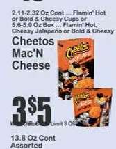 Cheetos Mac'N Cheese