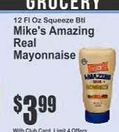 Mike's Amazing Real Mayonnaise
