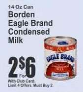 Borden Eagle Brand Condensed Milk