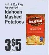 Idahoan Mashed Potatoes