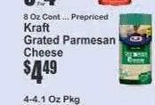 Kraft Grated Parmesan Cheese