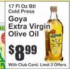 Goya Extra Virgin Olive Oil