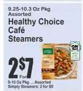 Healthy Choice Café Steamers