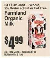 Farmland Organic Milk