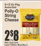 Polly-O String Cheese
