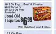 Jose Ole' Taquitos