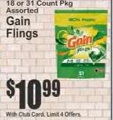 Gain Flings