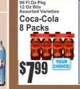 Coca-Cola 8 Packs