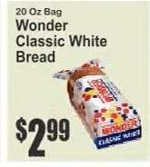 Wonder Classic White Bread