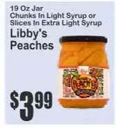 Libby's Peaches