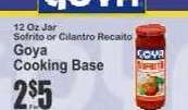 Goya Cooking Base