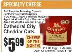 Cathedral City Cheddar Cuts