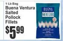 Buena Ventura Salted Pollock Fillets