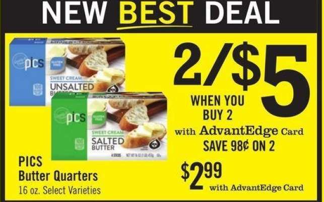 PICS Butter Quarters