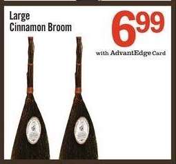 Large Cinnamon Broom