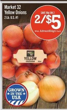 Market 32 Yellow Onions