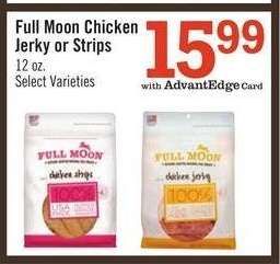 Full Moon Chicken Jerky or Strips