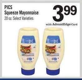 PICS Squeeze Mayonnaise