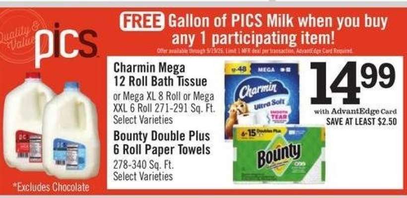 Charmin Mega 12 Roll Bath Tissue