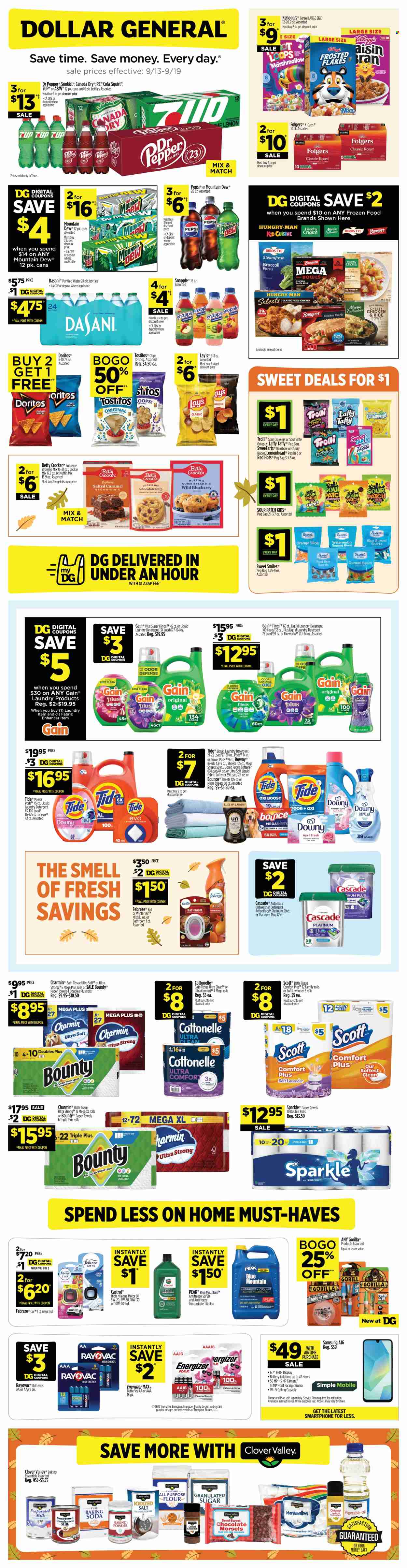 Dollar General ad - 09/13/2026 - 09/19/2026. Page 1