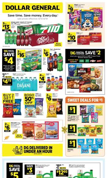 Dollar General Flyer - 09/13/2026 - 09/19/2026.