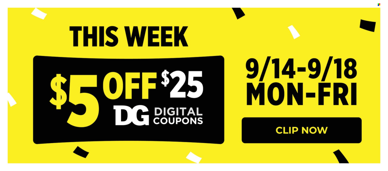 Dollar General ad - 09/13/2026 - 09/19/2026. Page 3