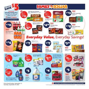 Family Dollar Flyer - 09/13/2026 - 09/19/2026.