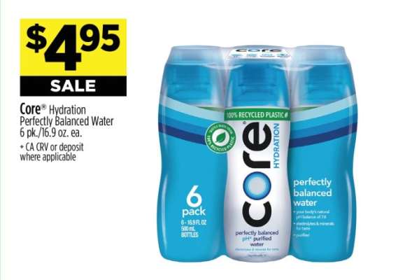 Core Hydration Perfectly Balanced Water