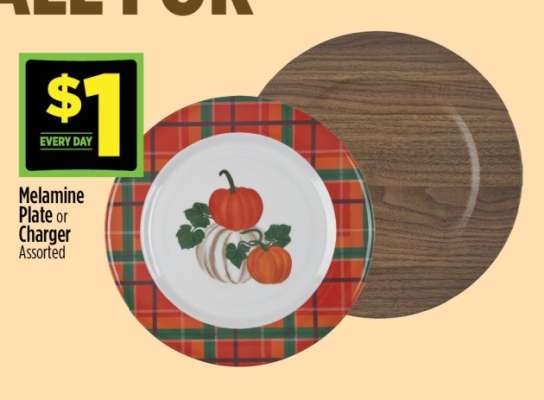 Melamine Plate or Charger