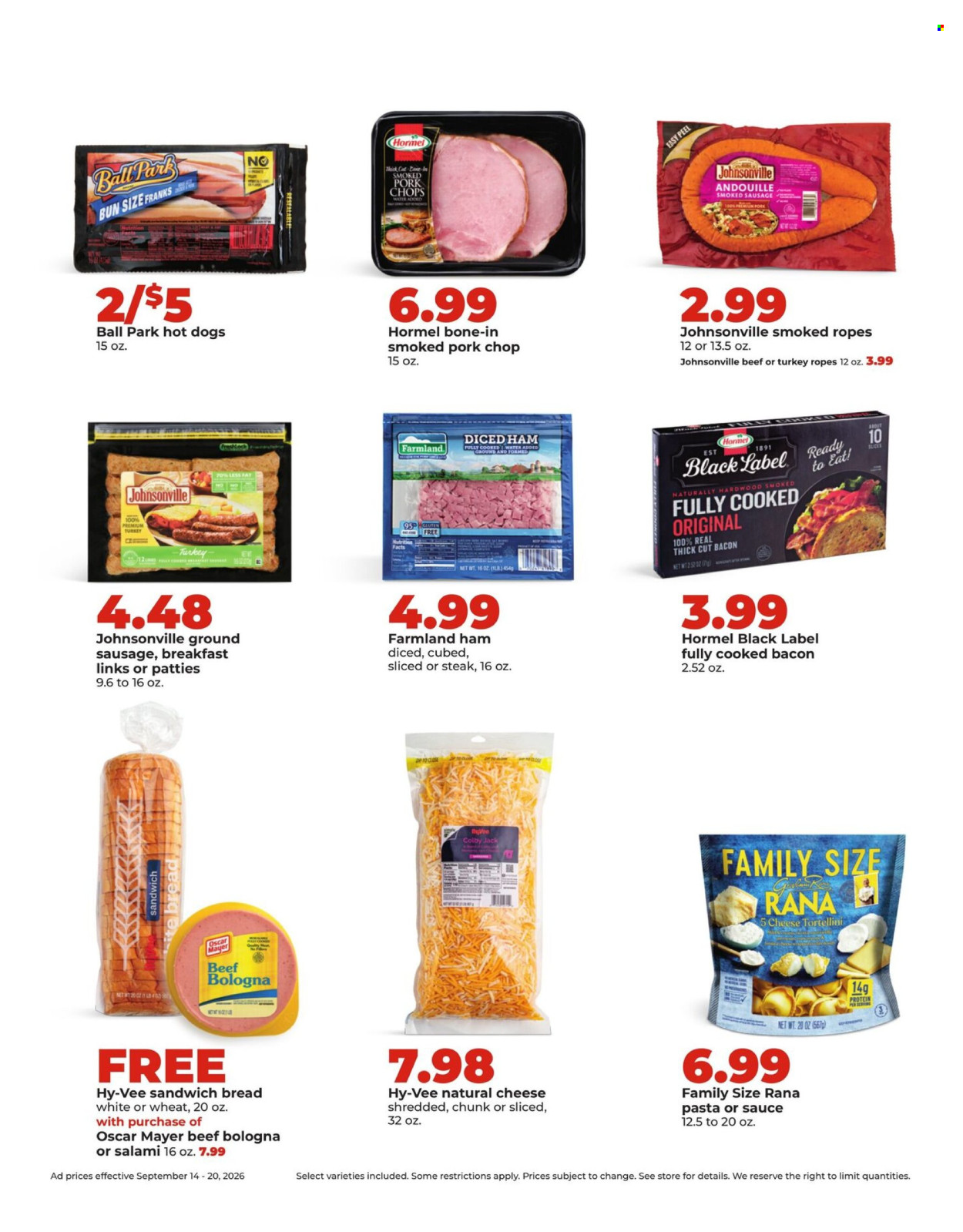 Hy-Vee ad - 09/14/2026 - 09/20/2026. Page 12