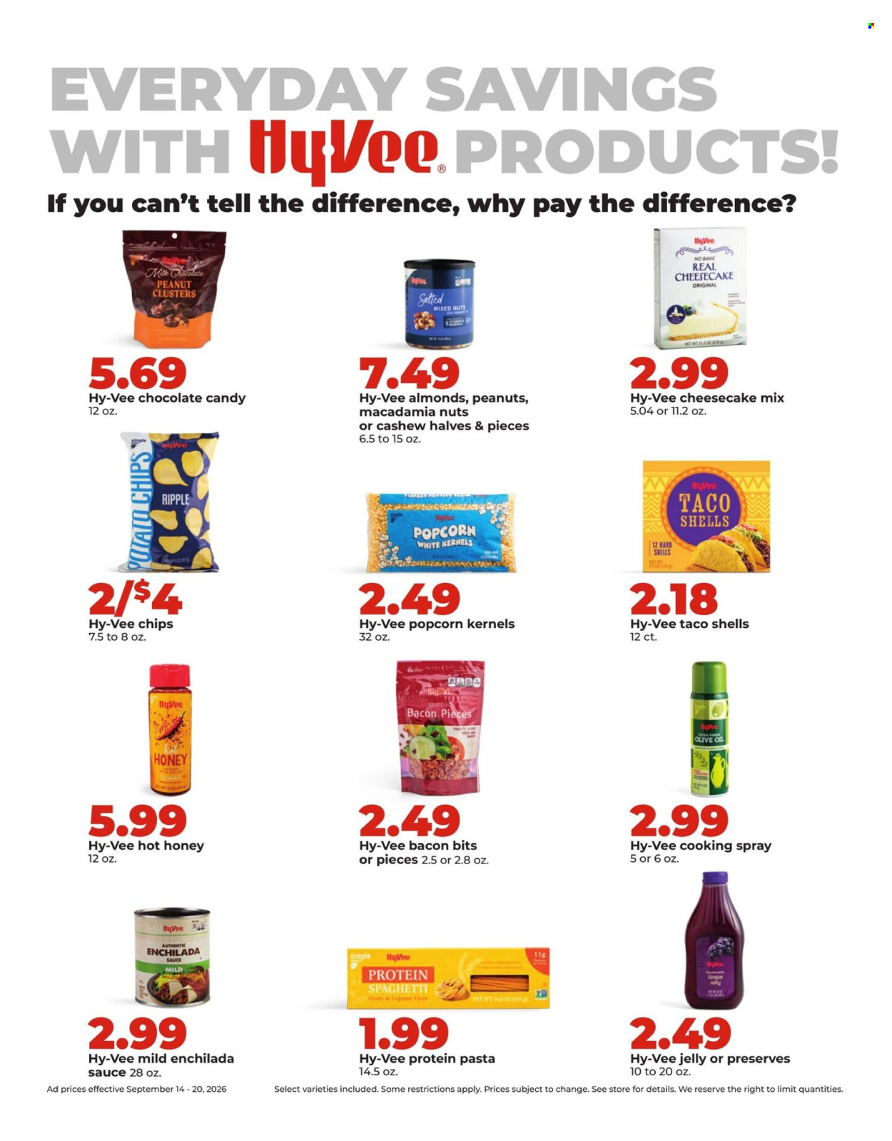 Hy-Vee ad - 09/14/2026 - 09/20/2026. Page 18