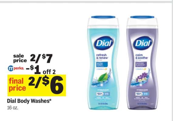 Dial Body Washes*