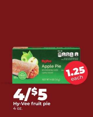 Hy-Vee fruit pie
