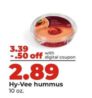 Hy-Vee hummus