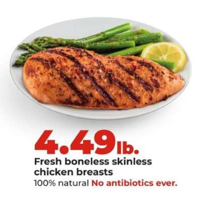 Fresh Boneless Skinless Chicken Breasts