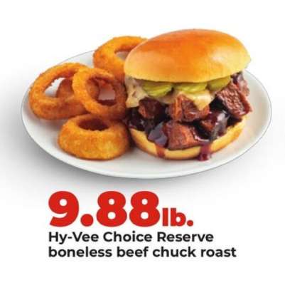 Hy-Vee Choice Reserve Boneless Beef Chuck Roast