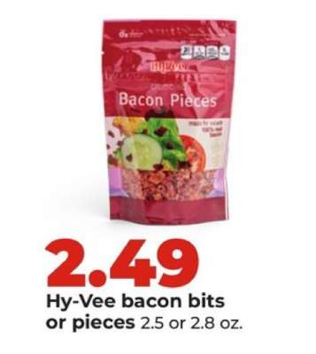 Hy-Vee bacon bits or pieces