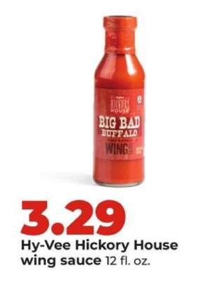 Hy-Vee Hickory House wing sauce