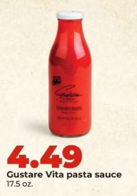 Gustare Vita pasta sauce