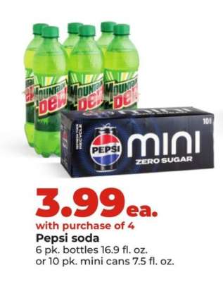 Pepsi soda