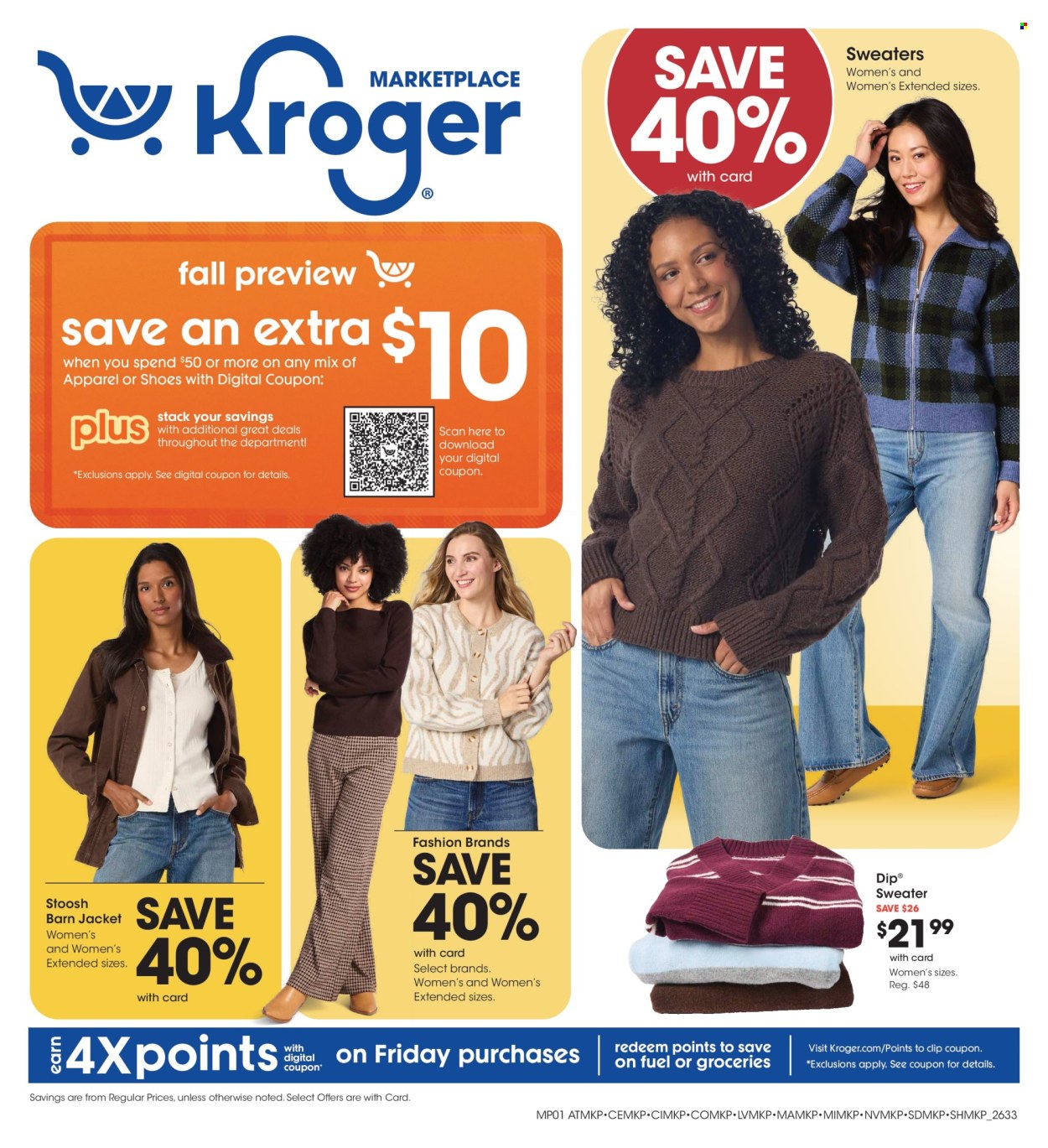 Kroger ad - 09/16/2026 - 09/29/2026. Page 1