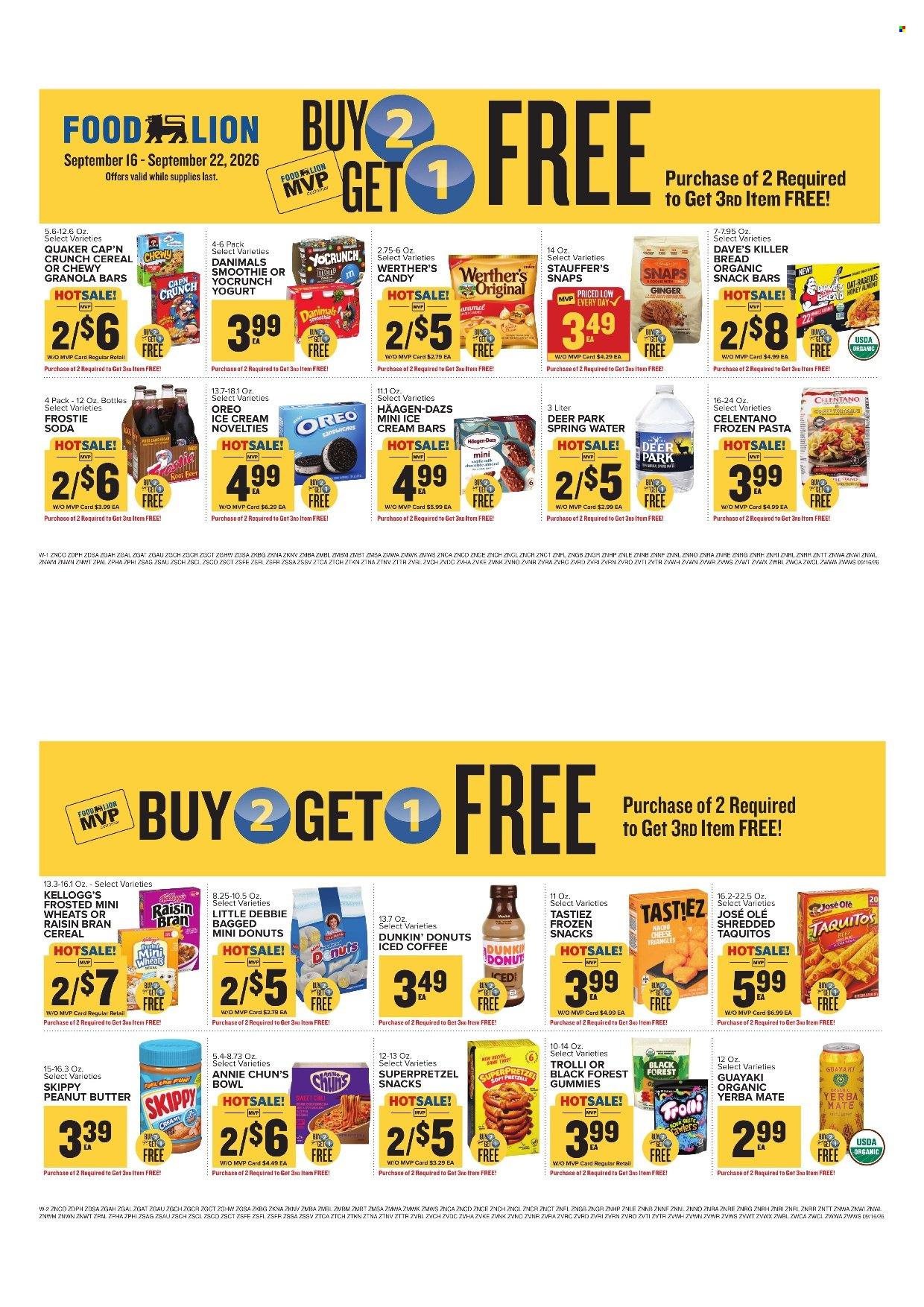 Food Lion ad - 09/16/2026 - 09/22/2026. Page 9