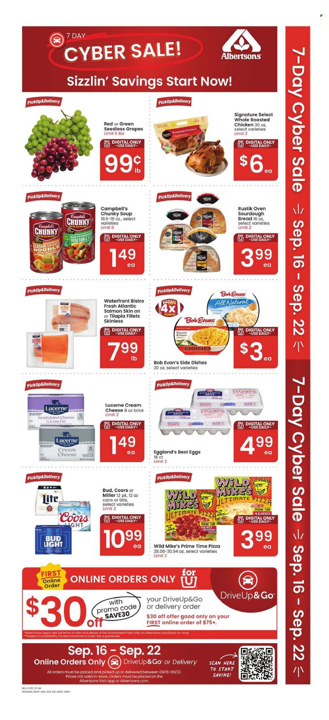 Albertsons ad - 09/16/2026 - 09/22/2026. Page 3