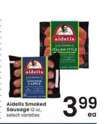 Aidells Smoked Sausage