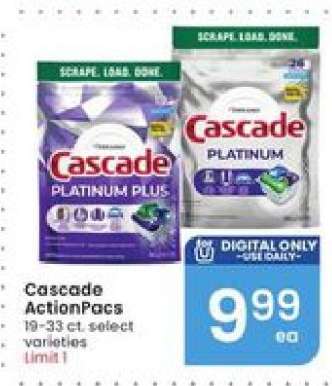 Cascade Actionpacs
