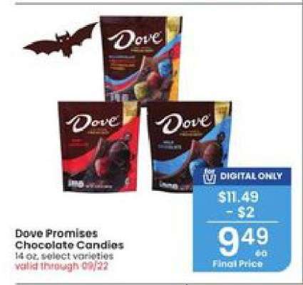 Dove Promises Chocolate Candies