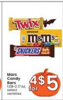 Mars Candy Bars